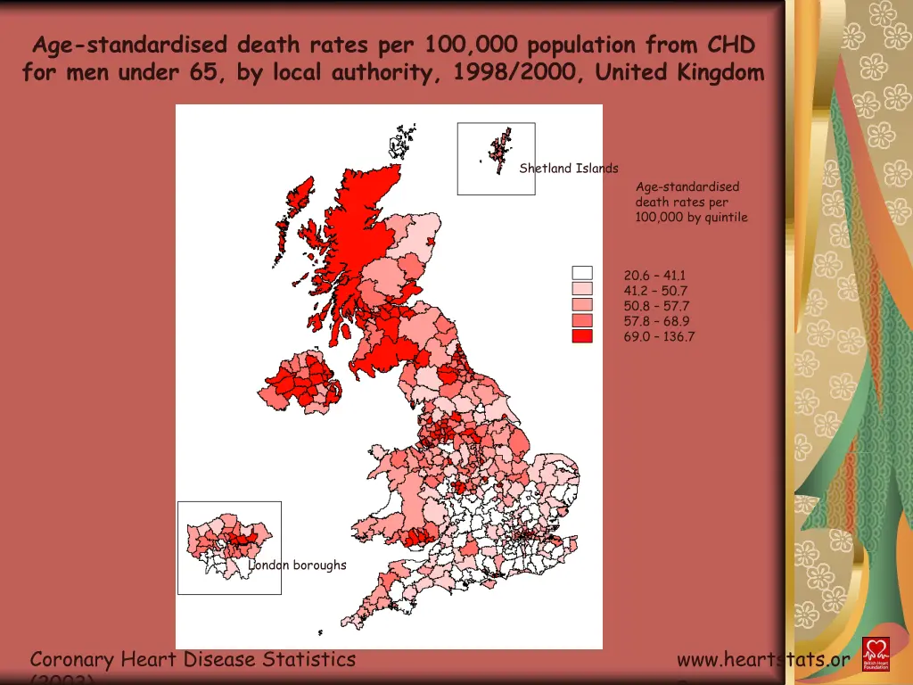 age standardised death rates