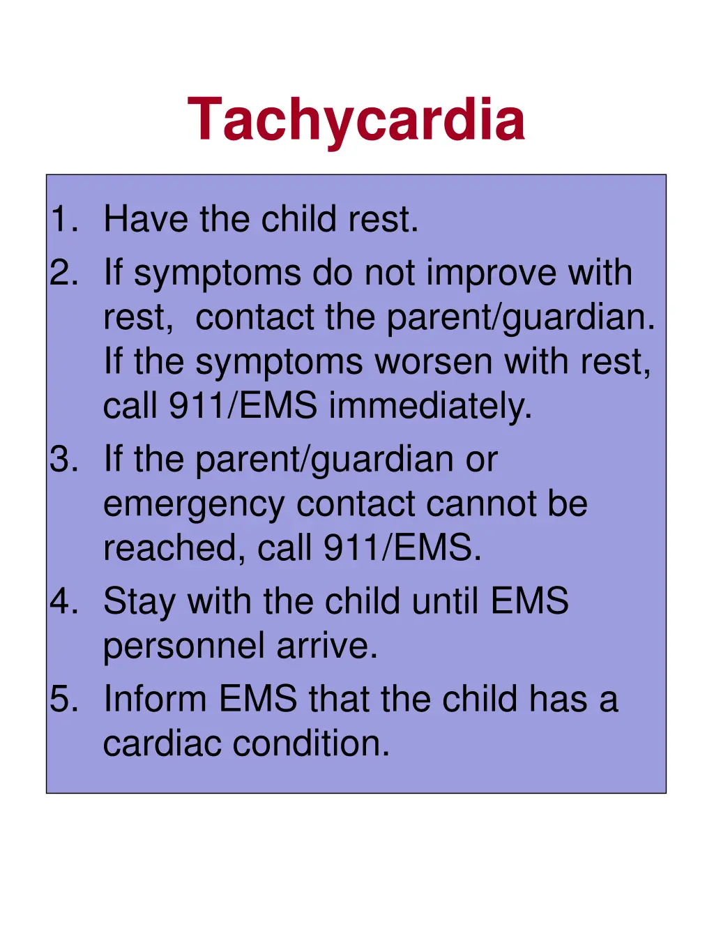 tachycardia 1