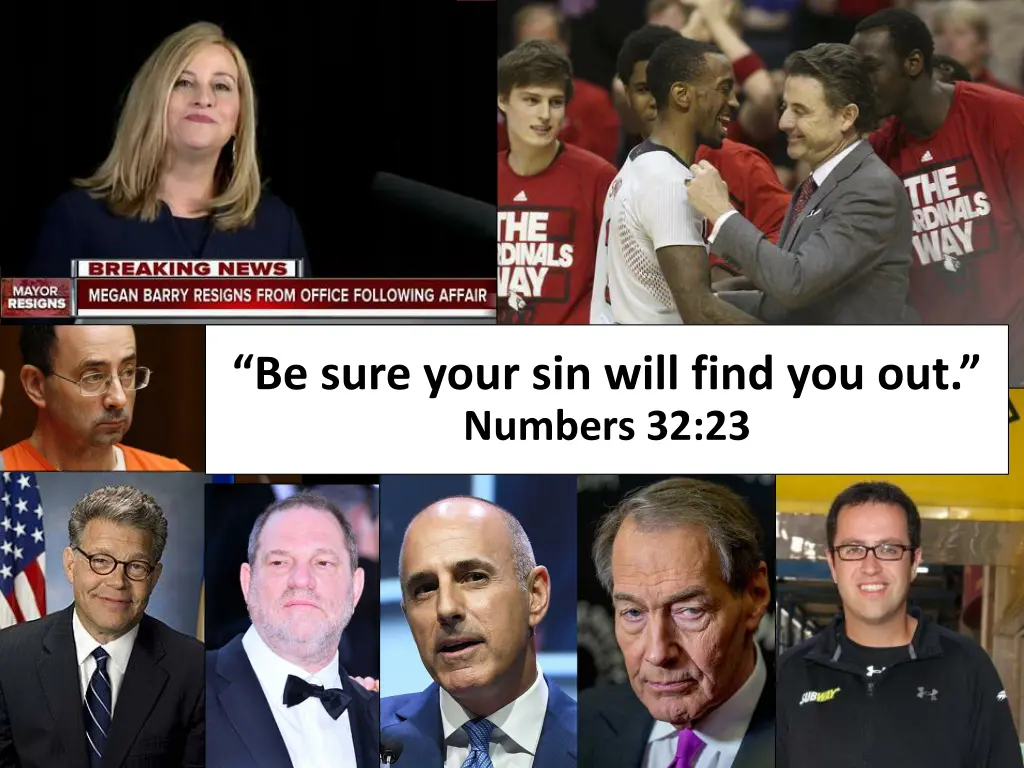 be sure your sin will find you out numbers 32 23