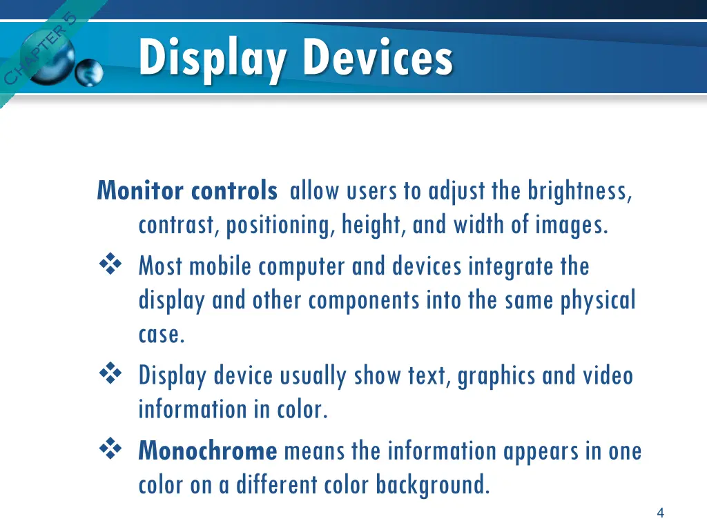 display devices