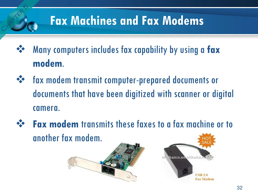 fax machines and fax modems 1