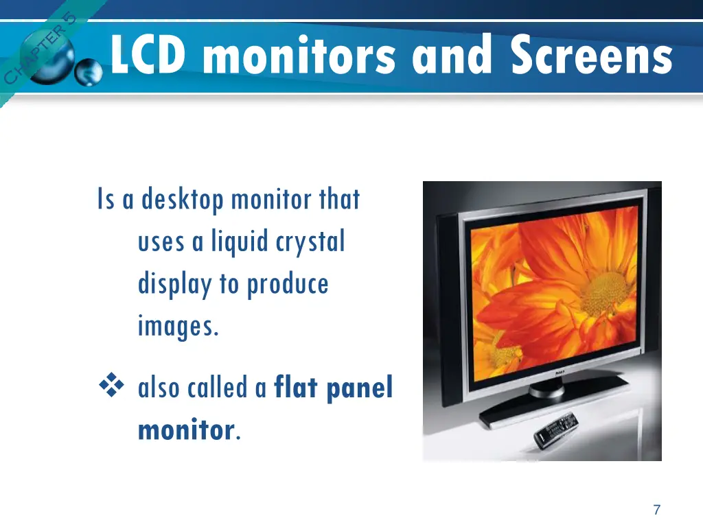 lcd monitors and screens