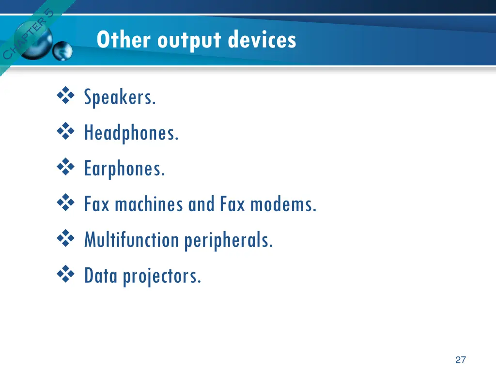 other output devices