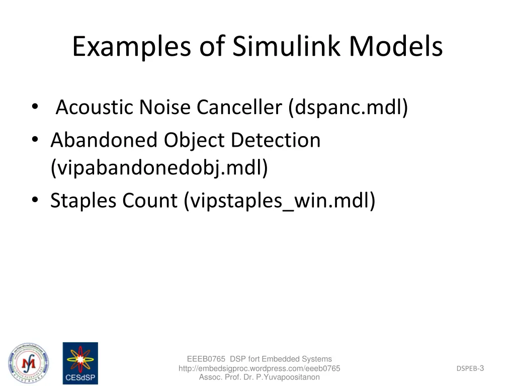 examples of simulink models