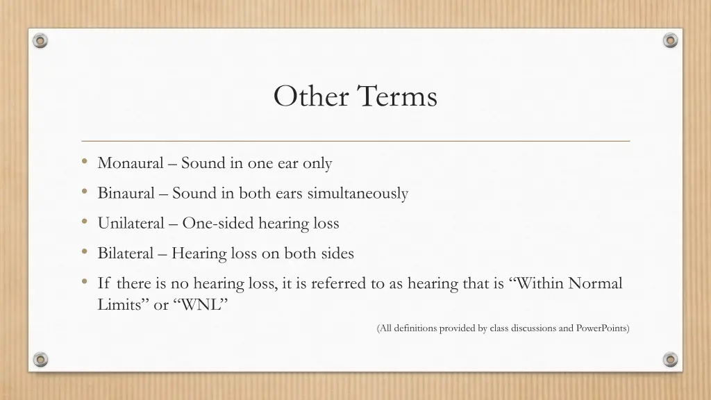 other terms