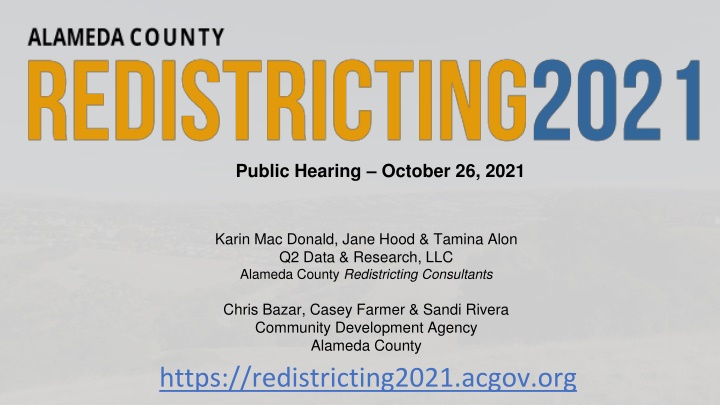 public hearing october 26 2021