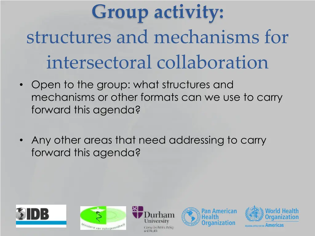 group activity structures and mechanisms 1