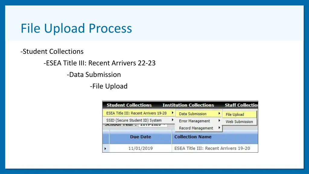 file upload process