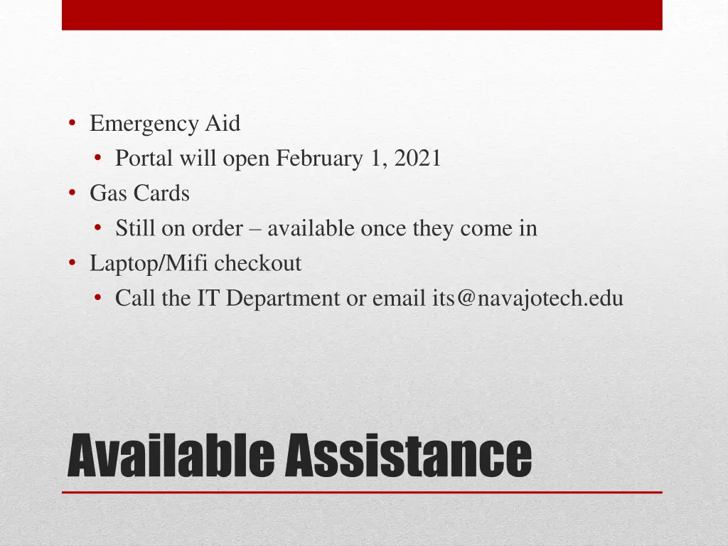 emergency aid portal will open february 1 2021