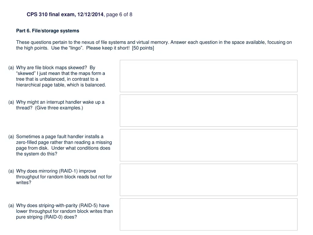 cps 310 final exam 12 12 2014 page 6 of 8