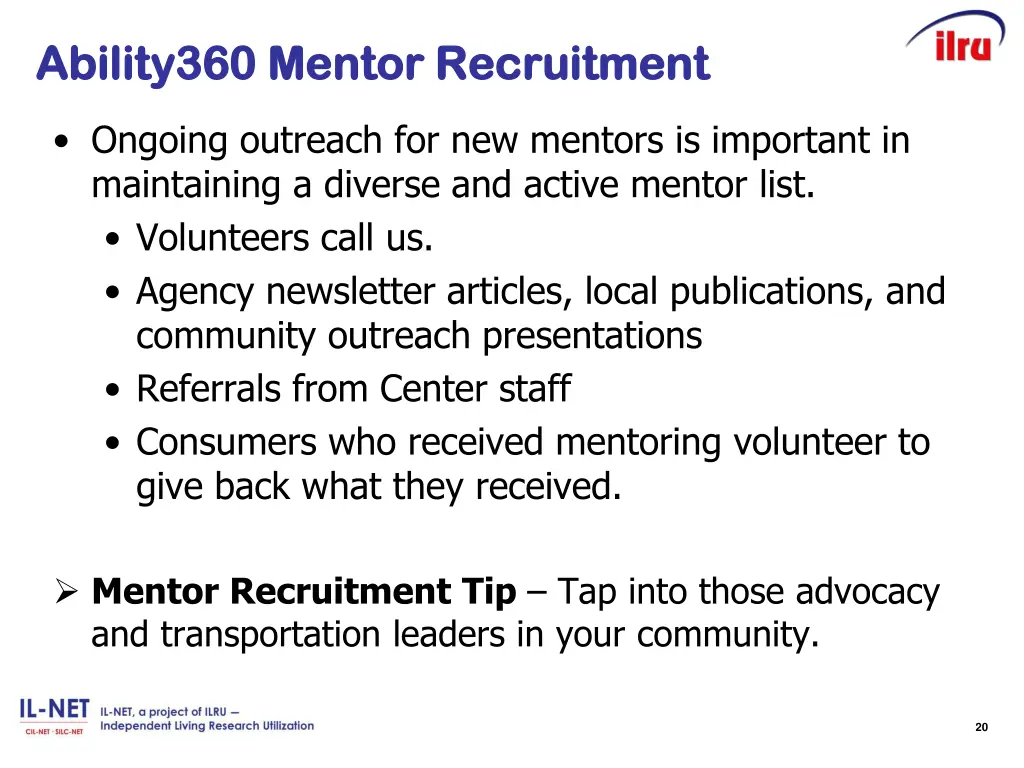 ability360 ability360 mentor recruitment mentor