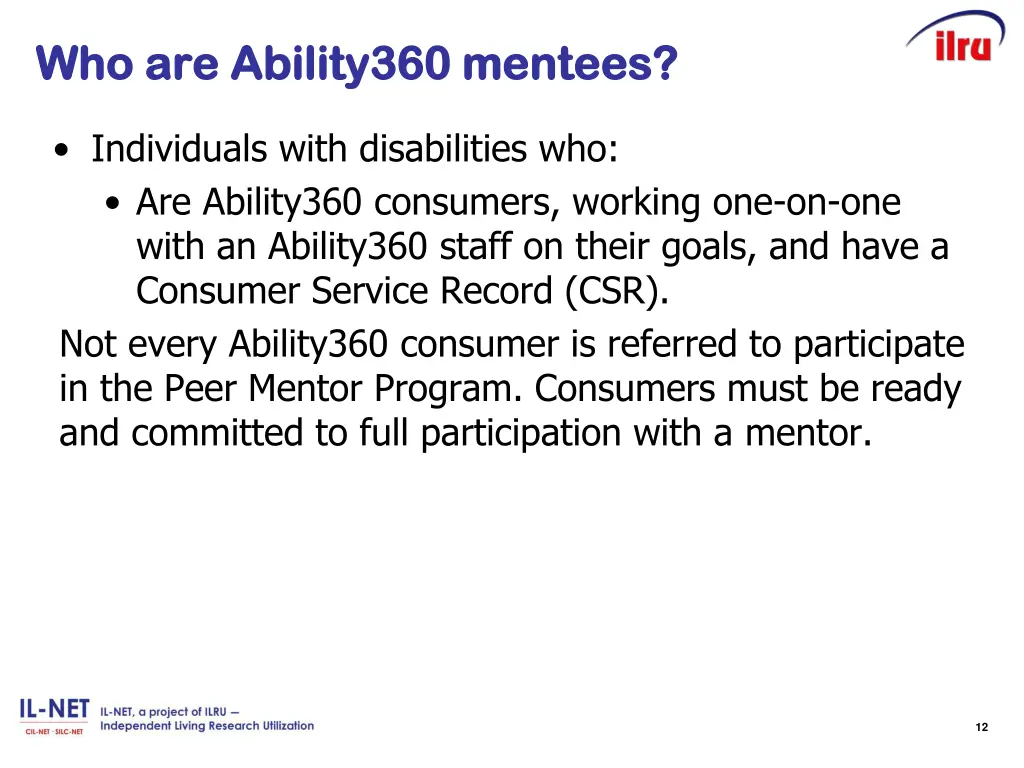 who are who are ability360 ability360 mentees