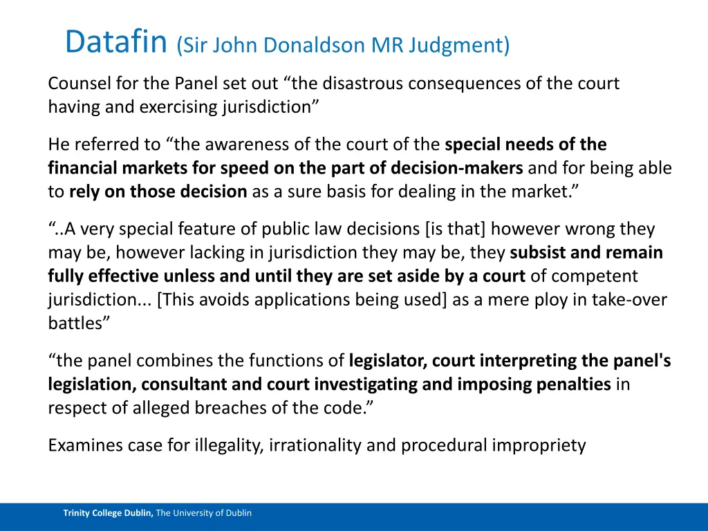 datafin sir john donaldson mr judgment