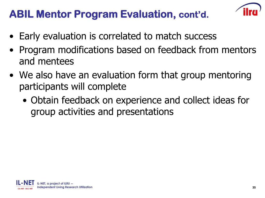 abil mentor program evaluation abil mentor 1