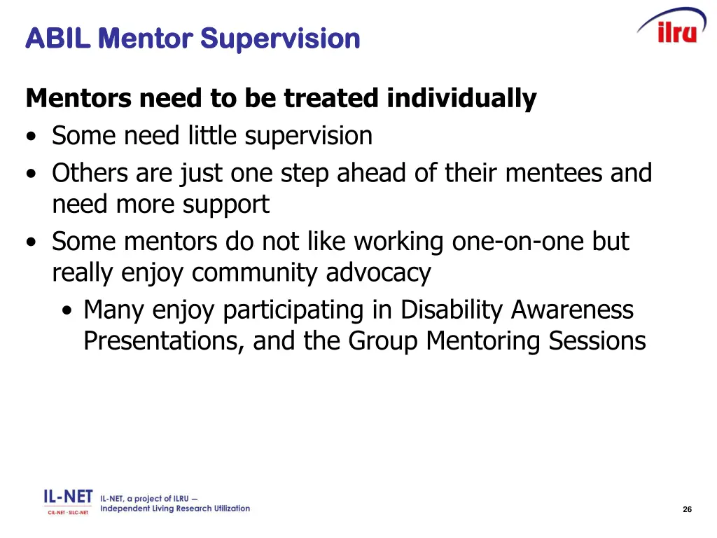 abil mentor supervision abil mentor supervision