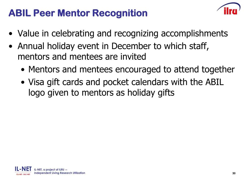 abil peer mentor recognition abil peer mentor