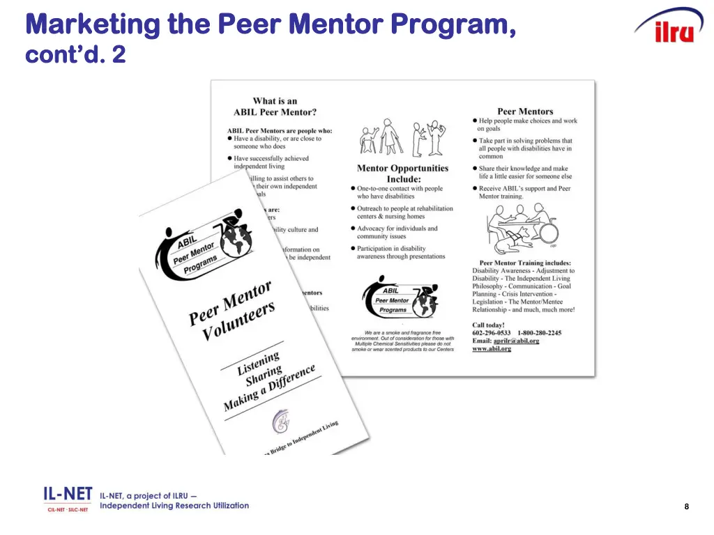 marketing the peer mentor program marketing 1