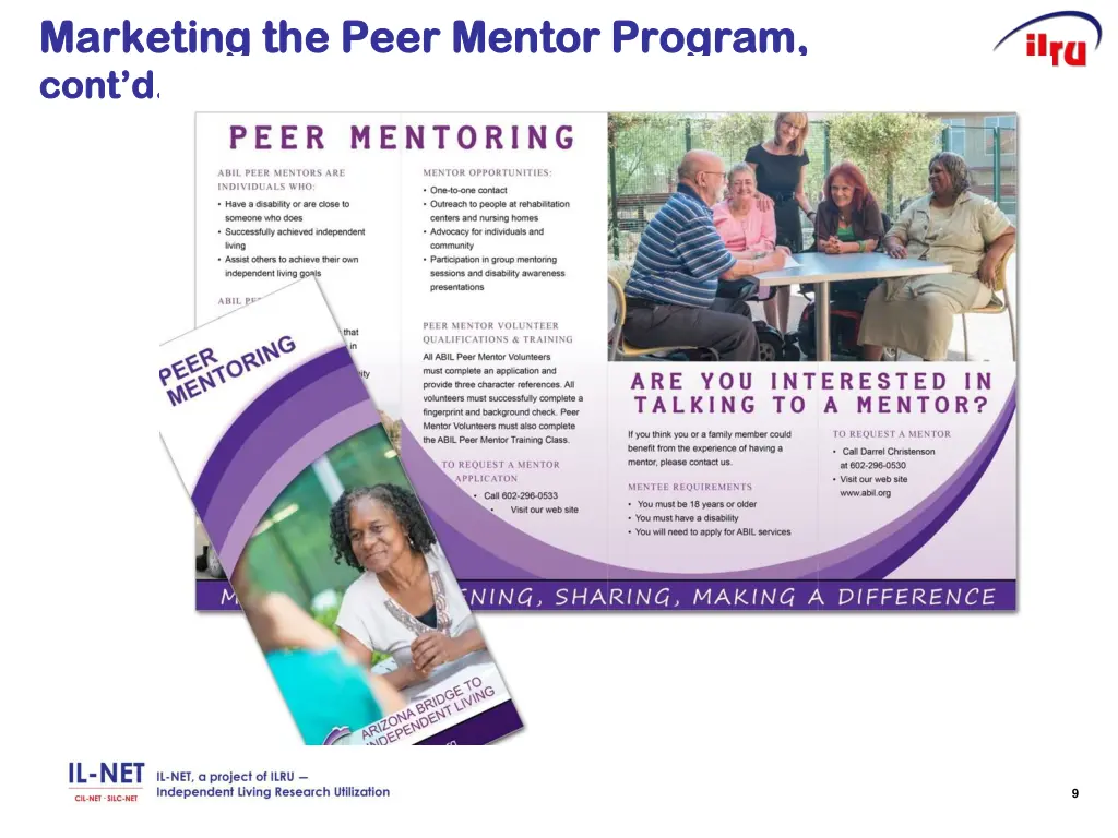 marketing the peer mentor program marketing 2