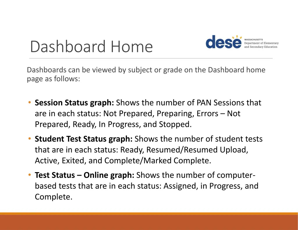 dashboard home