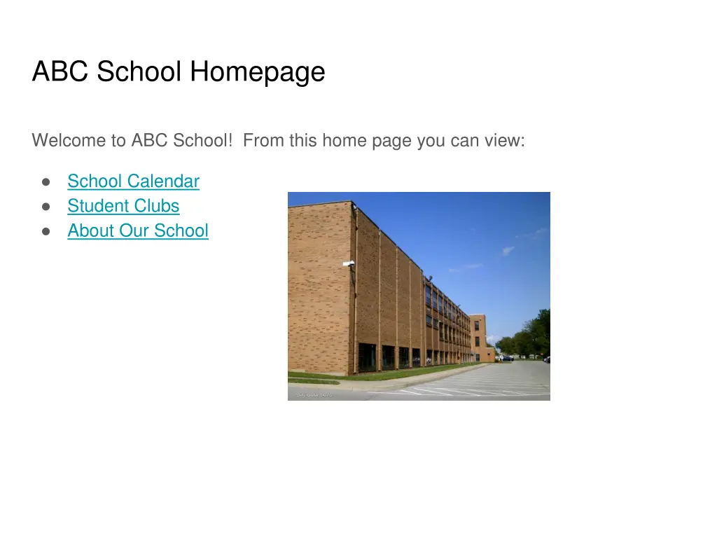 abc school homepage