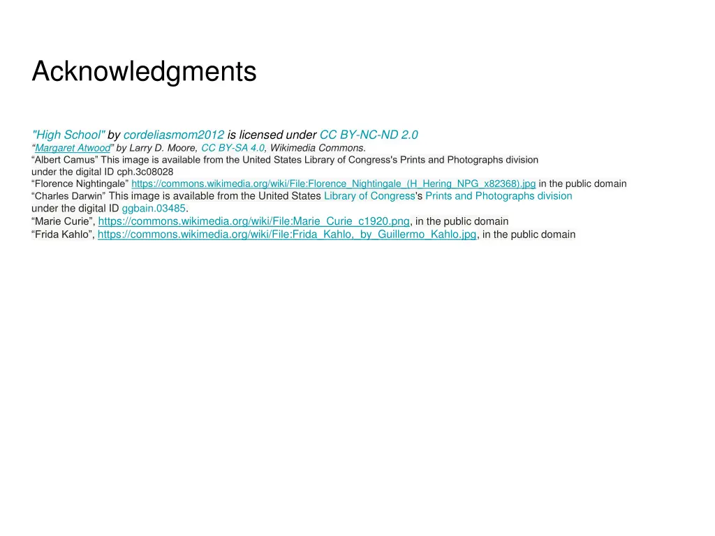 acknowledgments