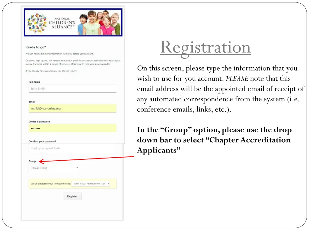 registration