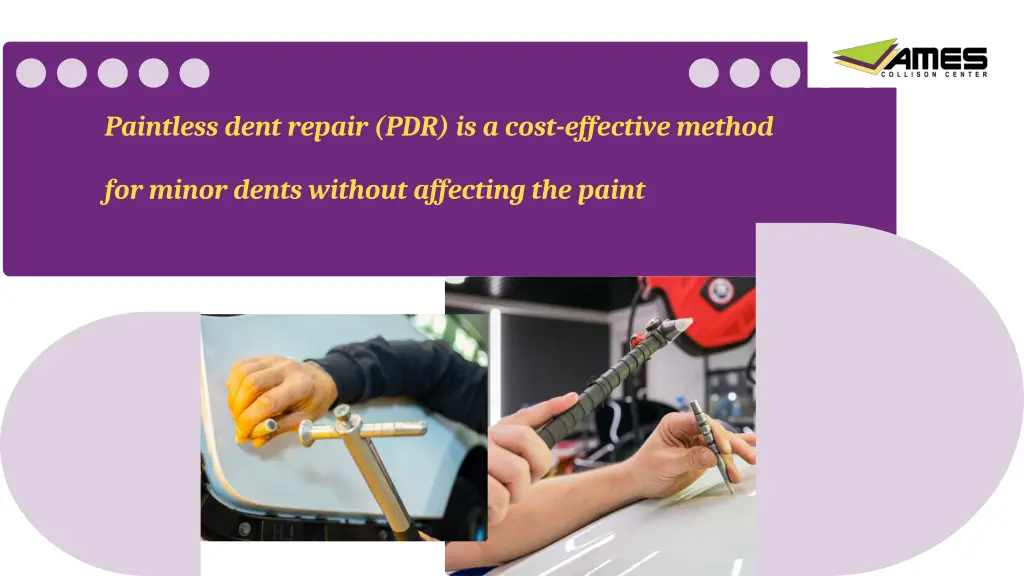 paintless dent repair pdr is a cost effective