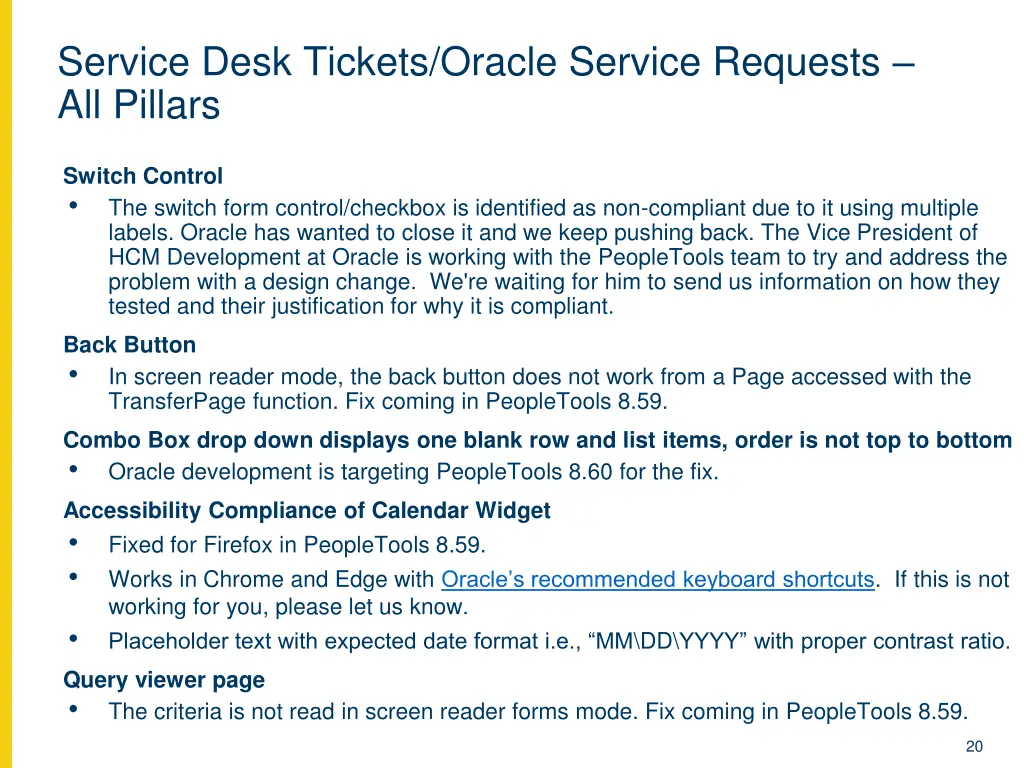 service desk tickets oracle service requests 4