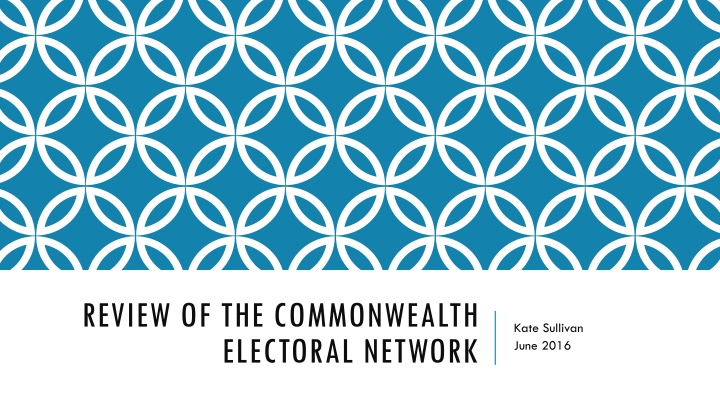 review of the commonwealth electoral network