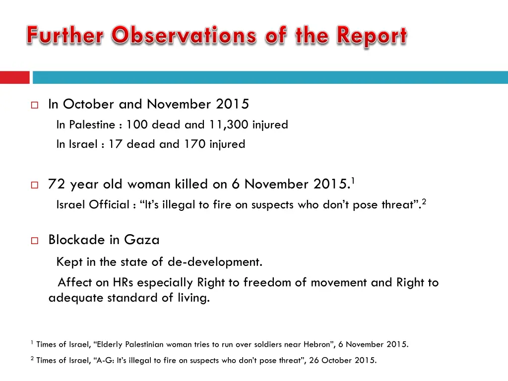 in october and november 2015 in palestine