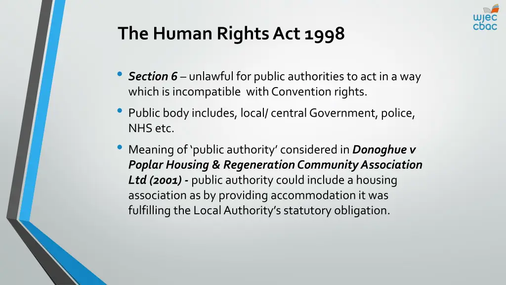 the human rights act 1998 4