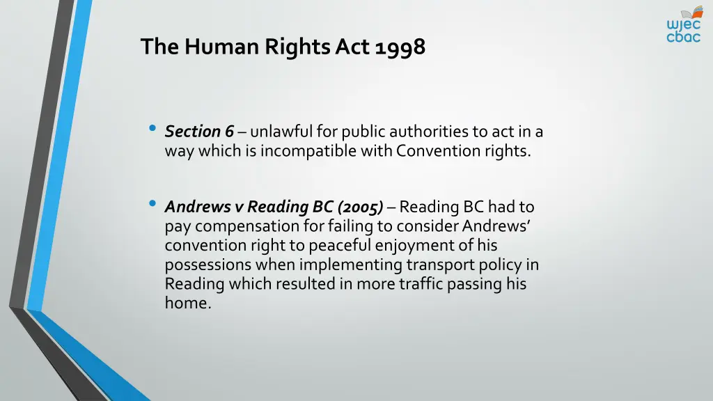 the human rights act 1998 6