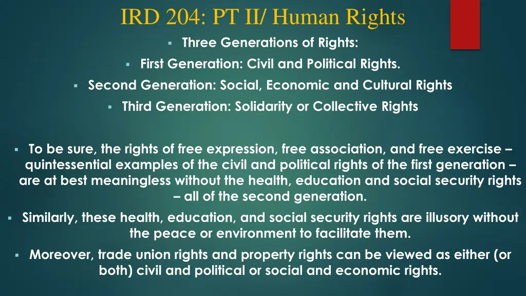 ird 204 pt ii human rights three generations