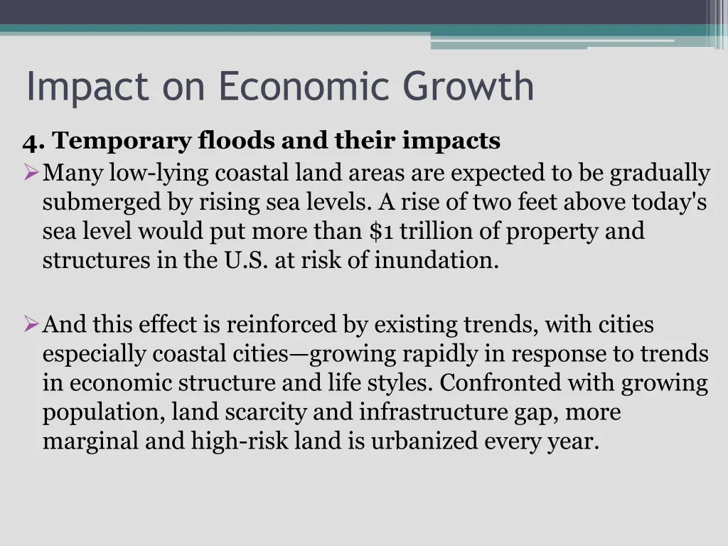 impact on economic growth 2