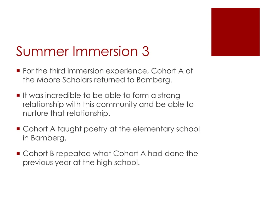 summer immersion 3