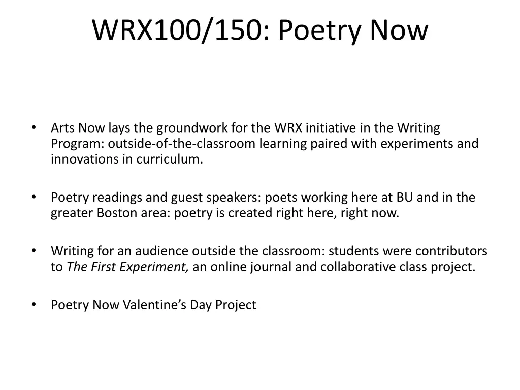 wrx100 150 poetry now