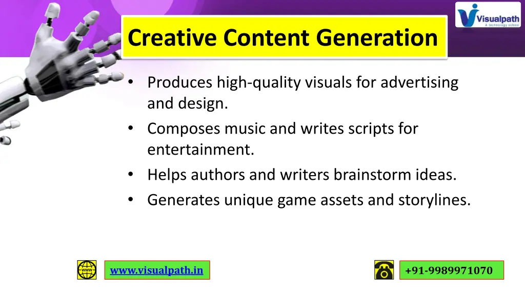 creative content generation