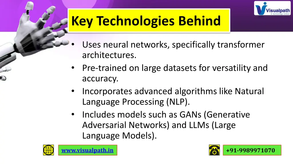 key technologies behind