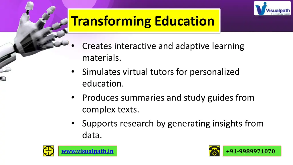 transforming education