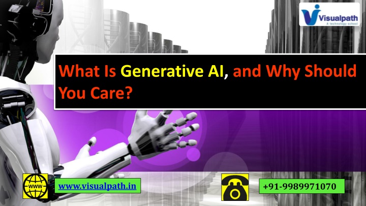 what is generative ai and why should you care