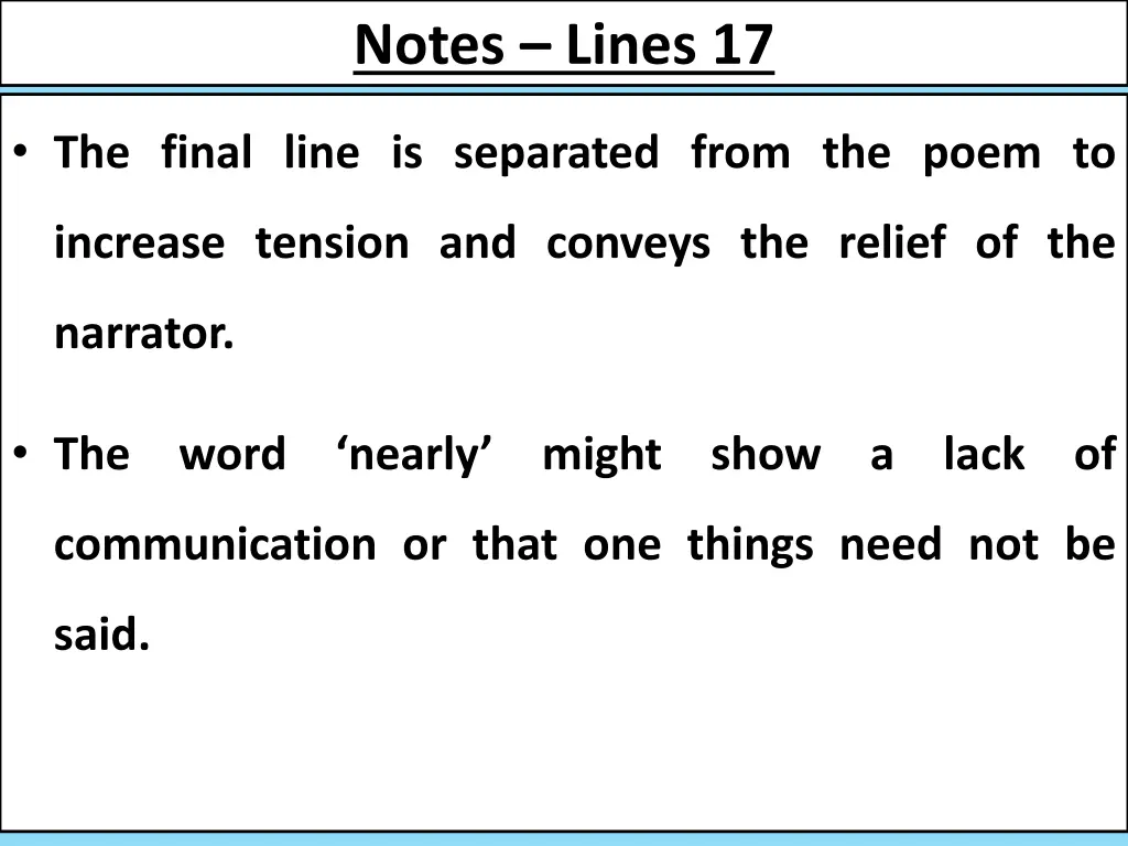 notes lines 17