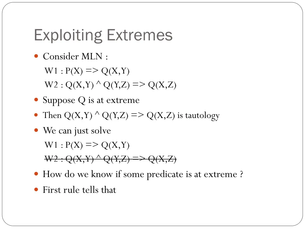 exploiting extremes 1