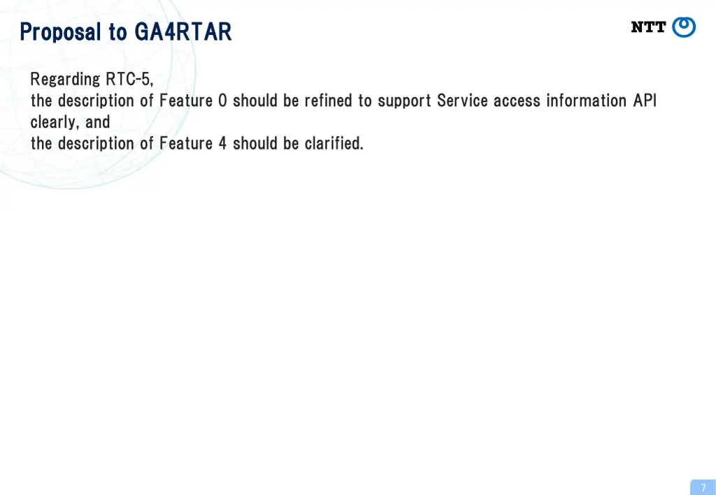 proposal to ga4rtar proposal to ga4rtar