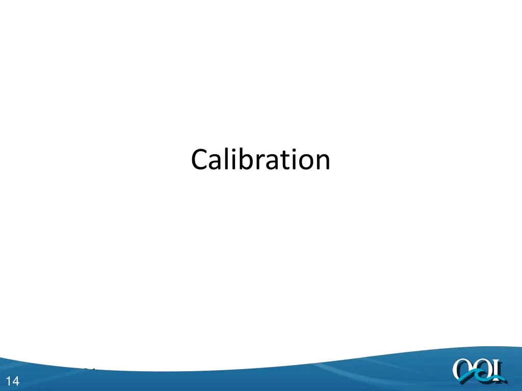 calibration