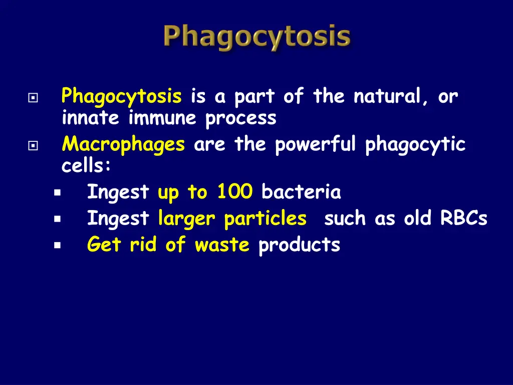 phagocytosis is a part of the natural or innate