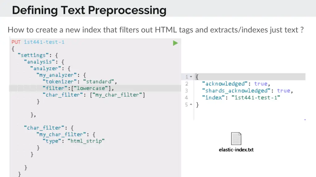 defining text preprocessing