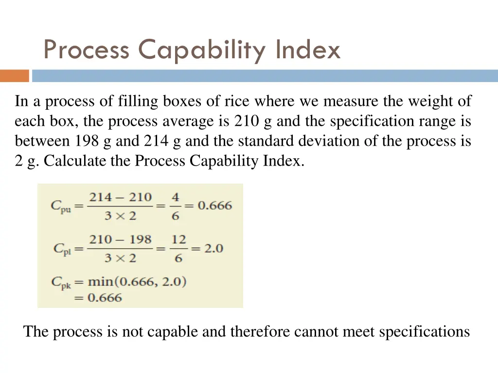 process capability index 2