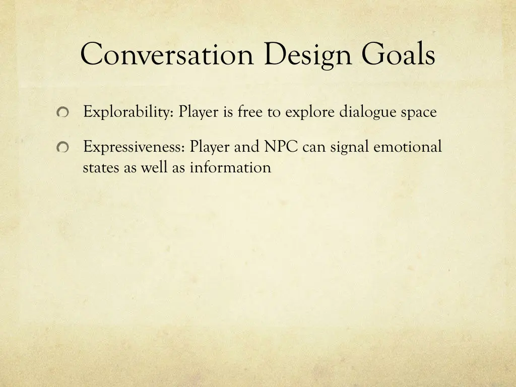 conversation design goals 1