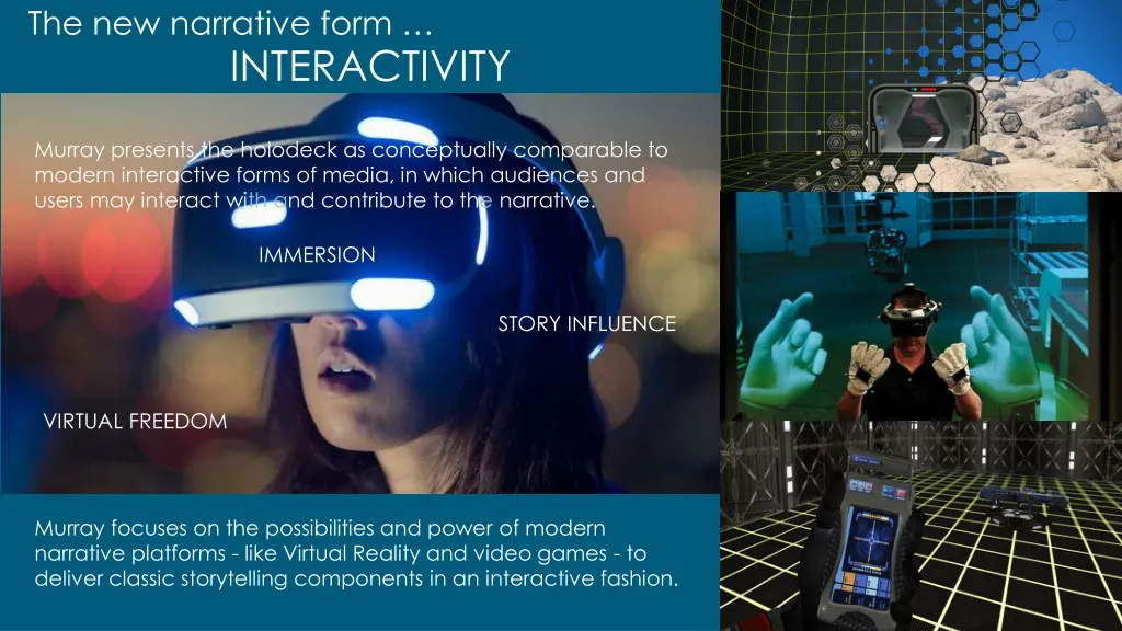 the new narrative form interactivity