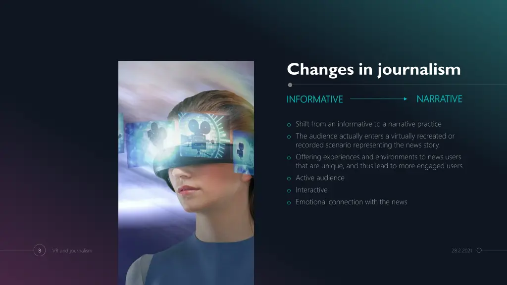 changes in journalism